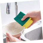 10pcs Dish Cleaning Sponges Non Scratch Sponge Pads Scrubbers for Kitchen Dish Scrub Pad