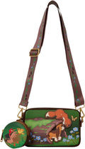 The Fox and the Hound - Tod & Copper - Tote Crossbody Bag - Detachable Coin Bag with Charm - Collectible Bags