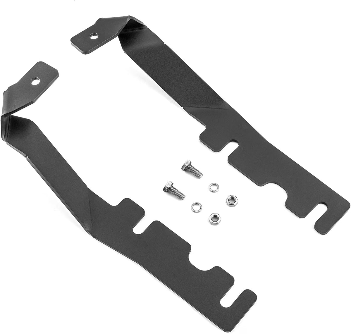 Hood Hinge Ditch Light Brackets Compatible with Ram 1500 2019-2024