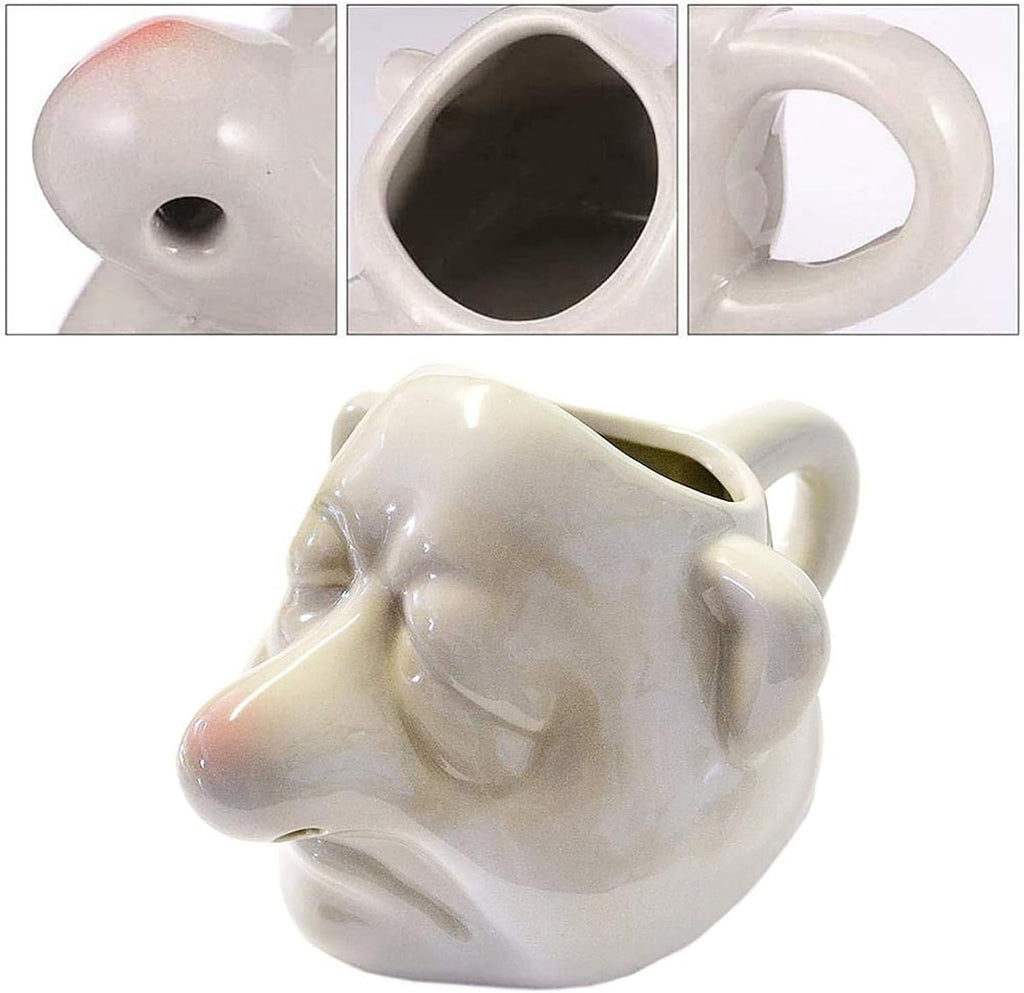 Ceramic Egg Yolk Separator, Cute Snot Design Egg White Separator for Cooking & Baking