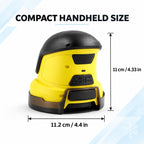 Electric Ice Scraper for Car Windshield, Rechargeable Frost Remover, Gloves