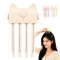Root Lifter Hair Clip Heated Styling Tool For Hair Volume (Off White) Adds Lift At Hair Roots For Fuller Looking Styles, Ideal For Fine And Thick Hair