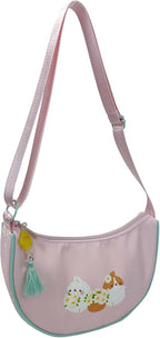 Molang Crescent Moon Handbag Multi-Function Handbag Blossom Pink Official Product