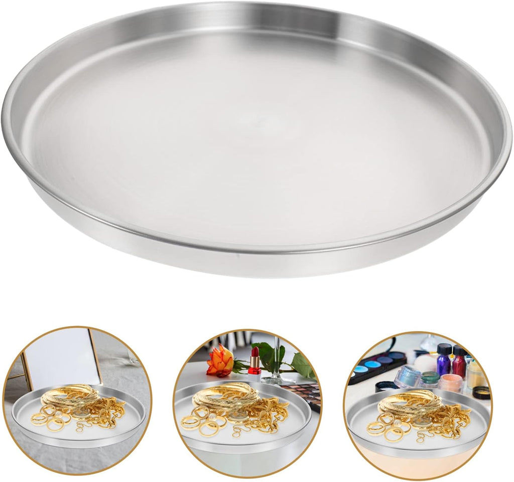 Jewelry Dish Tray Stainless Steel Storage Trays Fall Decor Ornaments Storage Elegant