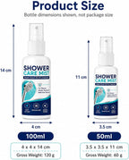 Fast-Acting Shower Limescale Remover Spray, Shower Care Mist, 50/100ml (100ML)