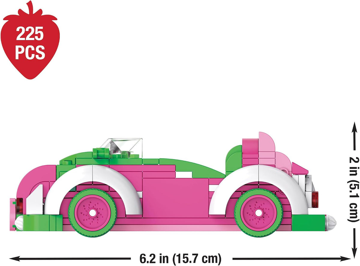 Strawberry Shortcake Berry Cruiser Building Kit, 362-Piece Figure & Car Set