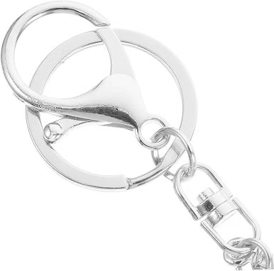 Eiffel Tower Keychain Charm with Rhinestone Zinc Alloy Silver Decor Backpack and Bag Accent, Intricate Cut Design, Versatile Style, Holiday Gifting, Longterm Use