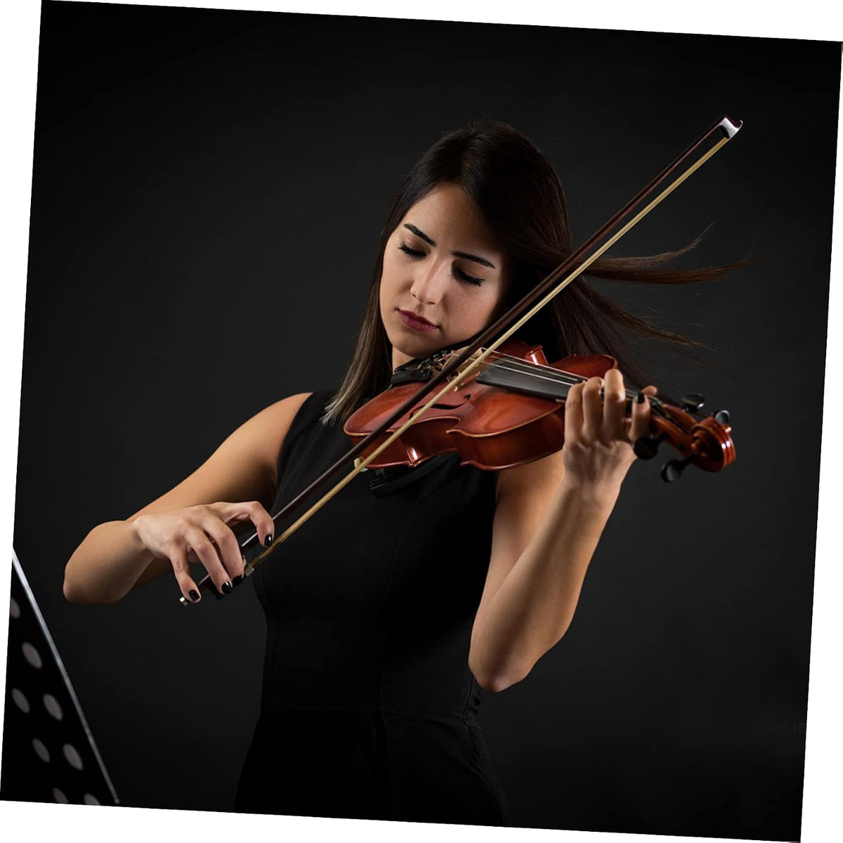 Violin Bow with Horse Hair Student Violin Bow Red Sandalwood Comfortable Use Great and Practice