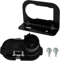 7-Way Blade & 4-Pin Flat Trailer Plug Kit with Bracket, Trailer Brake Harness, Compatible with 2009-2023 Fo rd F150 F250 F350 Trailers Connector 9U5Z-14489-MAA