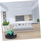 Intelligent Automatic Rotating Display Stand, ABS Black Motorized Turntable Stable Operation, Good Bearing Capacity, Easy to Operate, for Window Display and Advertising Use