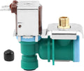 W10238100 Refrigerator Water Inlet Valve, Compatible with W10498992, WPW10238100, IMV-8100, K-77473, S-86-QC-n, Kenmore, 20W Durable Upgrade for Ice Maker, Water Dispenser Issue