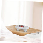 Ceramic Cloud-Shaped Jewelry Tray Cute Trinket Dish for Home Decor Elegant Holder for Organizing Keys and Accessories Bedrooms and Living Rooms