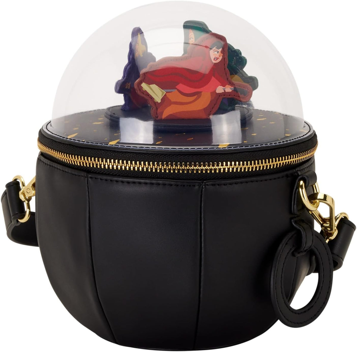 Disney Hocus Pocus Sanderson Sisters Flying Dome Crossbody Bag