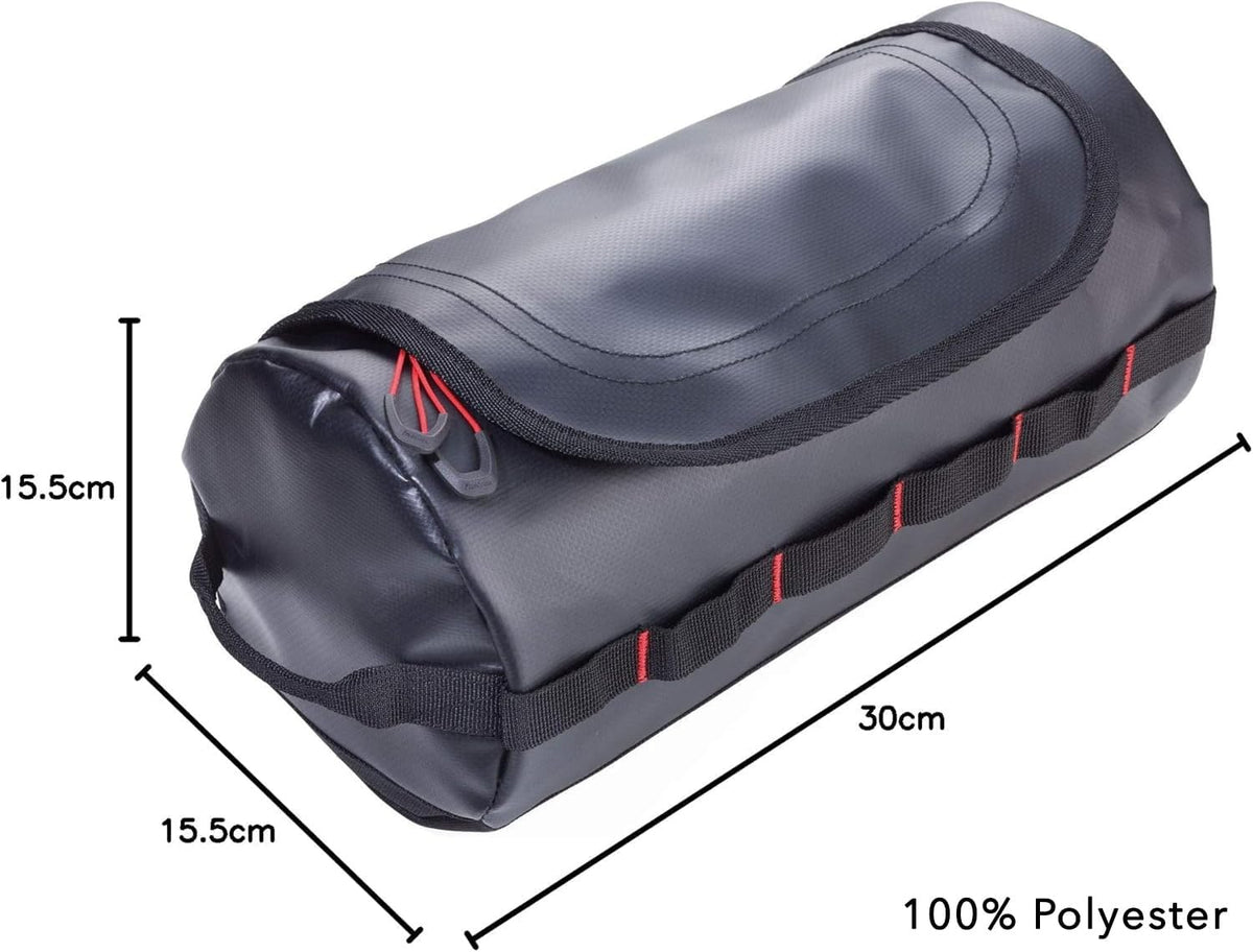 Toiletry Bag for Men Washbag, Black, 300 x 155 x 155 mm, black, 300 x 155 x 155 mm, Modern
