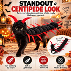 Centipede Cat Costume, 3D Halloween Centipede Costume for Cats & Small Dogs