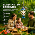 Decorative Hanging Bird Feeder, Fish Bone Wild Bird Feeder Outdoor Garden