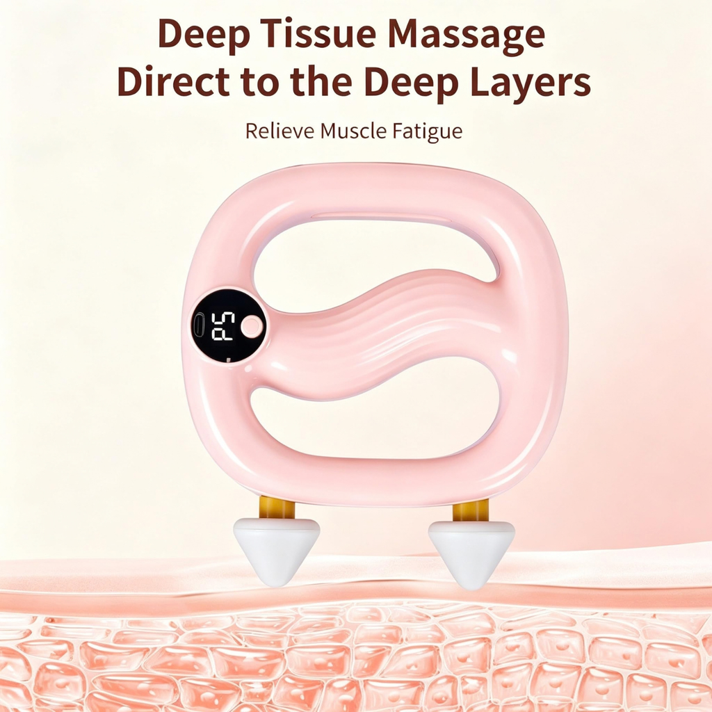 Fascia Ring Massager, Ergonomic for Deep Tissue & Full-Body Relaxation