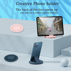 Multi USB Charging Cable Adapter Travel Kit Case with Phone Stand