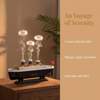 300ml Jellyfish Essential Oil Diffuser Ultrasonic Cool Mist Humidifier with Remote Control