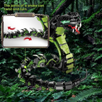 Mechanical Snake Building Blocks Set 3D Cobra Model for Adults Kids