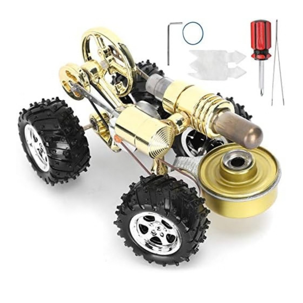 Gugxiom Hot Air Stirling Engine Kit, Mini Engine Kit