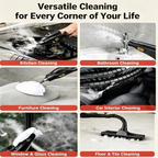2500W Handheld High-Temperature Pressurized Steam Cleaner with 6 Adjustable Levels
