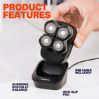 Freebird FlexSeries Pro Charging Dock, Compact Shaver Charging Station with LED Indicator