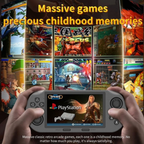 Retro Handheld Game Console 4.5-Inch IPS Screen 20000+ Games 64G