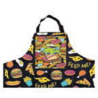 Kitchen Home Use Waterproof Oil-Proof Cartoon Apron