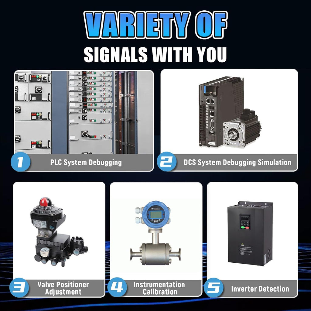 SG-003A 4–20mA Signal Generator, 0–24V Current & Voltage Simulator