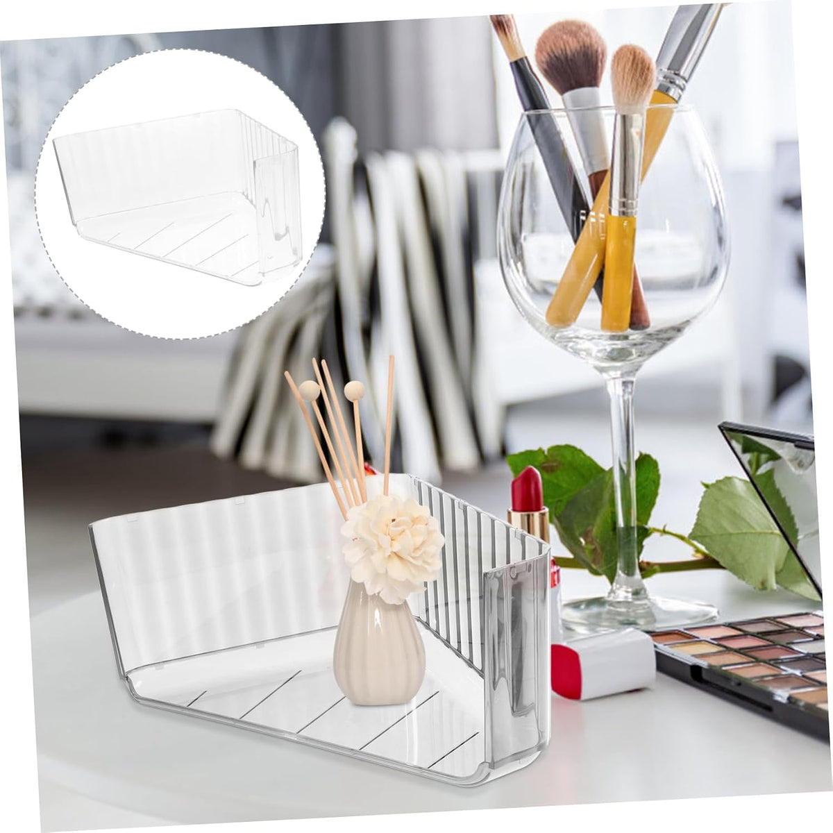 Triangle Jewelry Tray PET Stackable Food Serving Tray Smooth Surface Design, Easy to Clean, Water Prevention, Shop Showcase Display for Desserts and Food