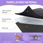 Sewing Machine Carrying Case with Multiple Storage Pockets Purple(Bag Only)