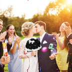 Artificial Flower Bouquet Bridal Bouquet for Bride Wedding Fake for Ceremony Bridal Shower Engagement Party Simulated Flowers Home Decor 9.44 X 6.29 X 6.29 in