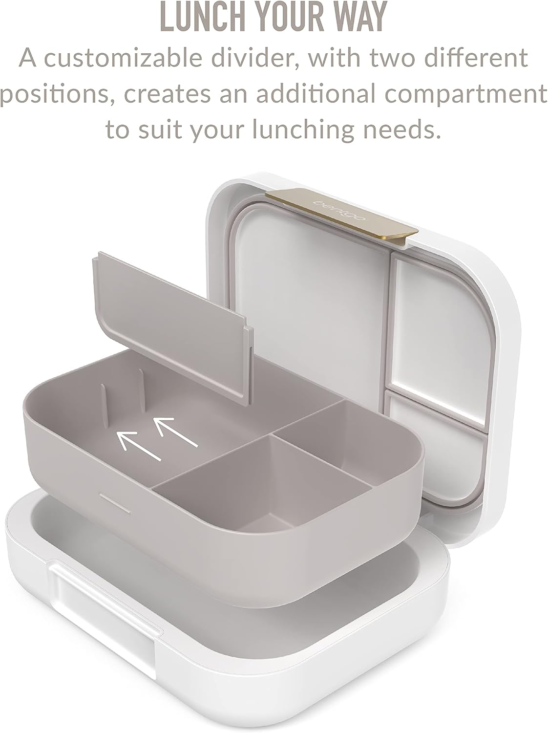 Modern Bento-Style Lunch Box Set With Reusable Snack Cup