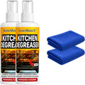 Grill Degreaser Spray Heavy Duty Cleaner For Outdoor Grills (2 Pcs) Cuts Through Tough Grease And Residue For Grills, Smokers, And Outdoor Cooking Areas