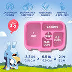 BLUEY Kids Leak-Proof, 5-Compartment Bento-Style Kids Lunch Box