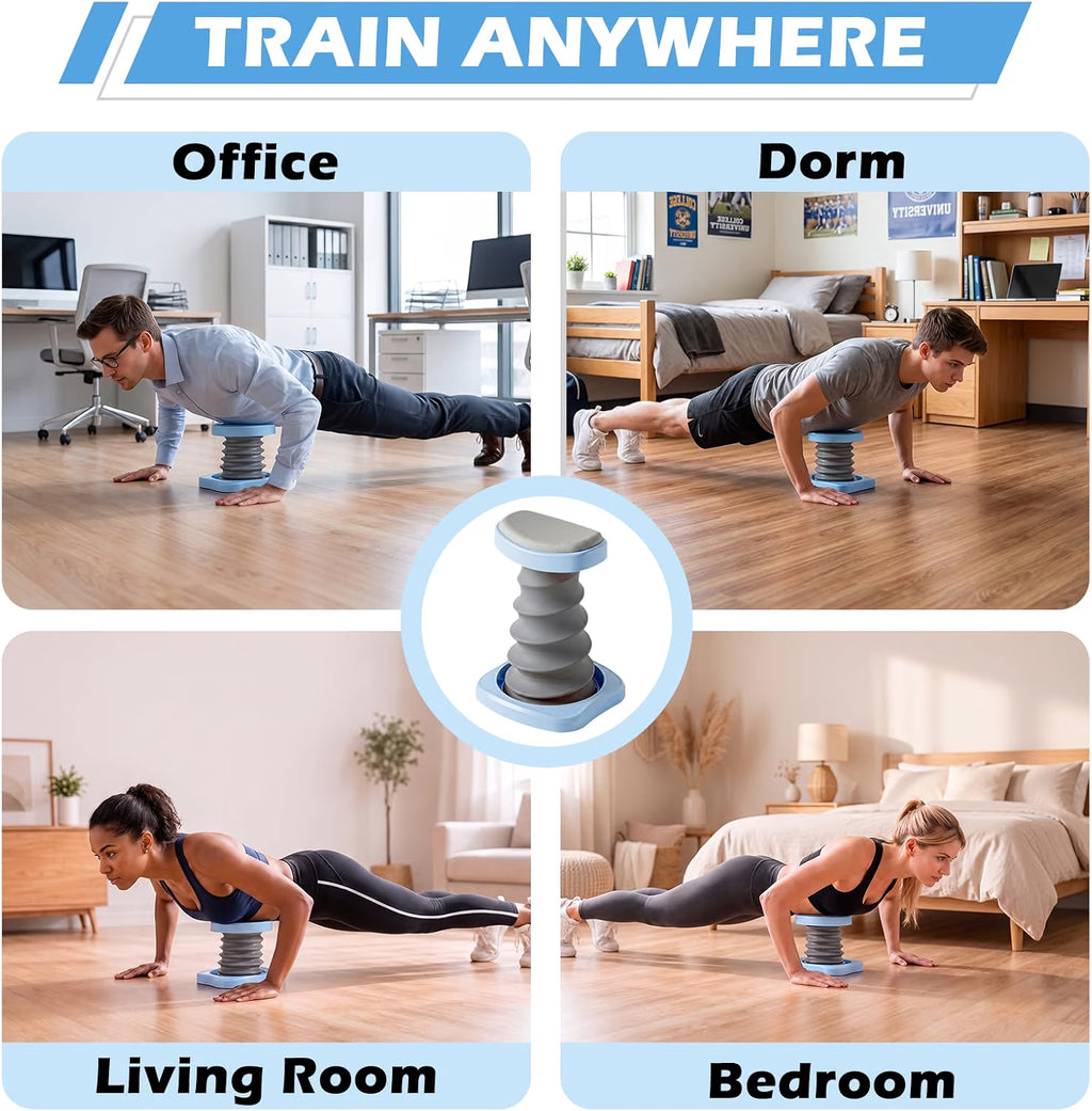 Push Up Assist for Beginners, Core & Upper Body Workout Support