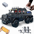 1:8 RC Wrangler Pickup Truck Building Set, 3,224-Piece Off-Road Model