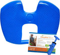 Special Needs Essentials FocusPad 3-in-1 | Blue Bouncy Chair | Sensory Foot Cushion | Therapy Tools for Kids and Adults with ADHD & Autism (Blue)