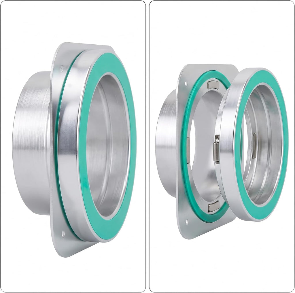 Magnetic Dryer Vent Connector Kit, Quick Connect Hose Coupling for Tight Laundry Spaces