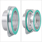 Magnetic Dryer Vent Connector Kit, Quick Connect Hose Coupling for Tight Laundry Spaces
