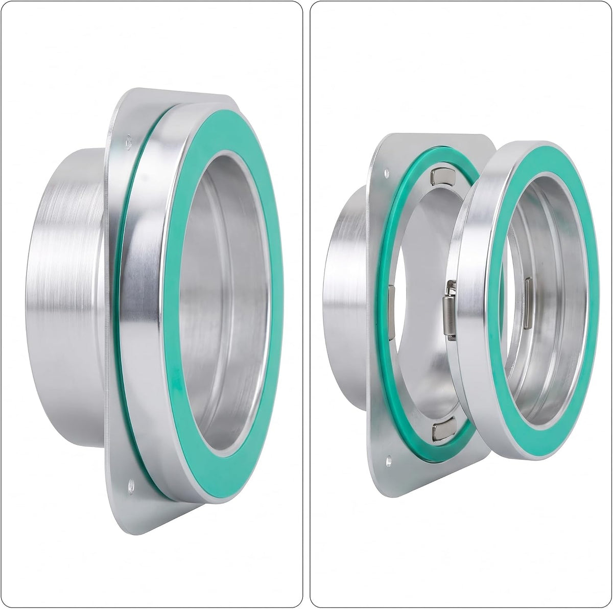 Magnetic Dryer Vent Connector Kit, Quick Connect Hose Coupling for Tight Laundry Spaces