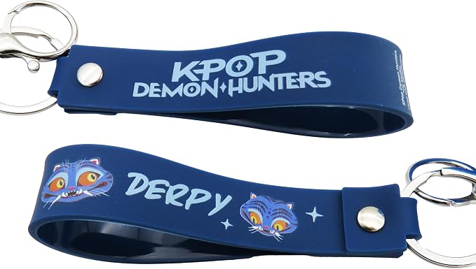 K-Pop Demon Hunters Derpy, Coin Purse, Blue, Offical Licensed Merchandise