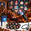 Plug and Play HD Christmas Projector, USB Christmas Projector Indoor USB 5V, 3W projector with flexible neck, slide accessory, and up to 9.2 ft projection distance for indoor holiday displays.