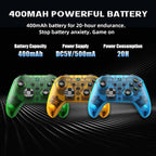 G6 Wireless Gaming Controller, Bluetooth 5.3 Gamepad with Hall Joysticks & Mobile Phone Holder