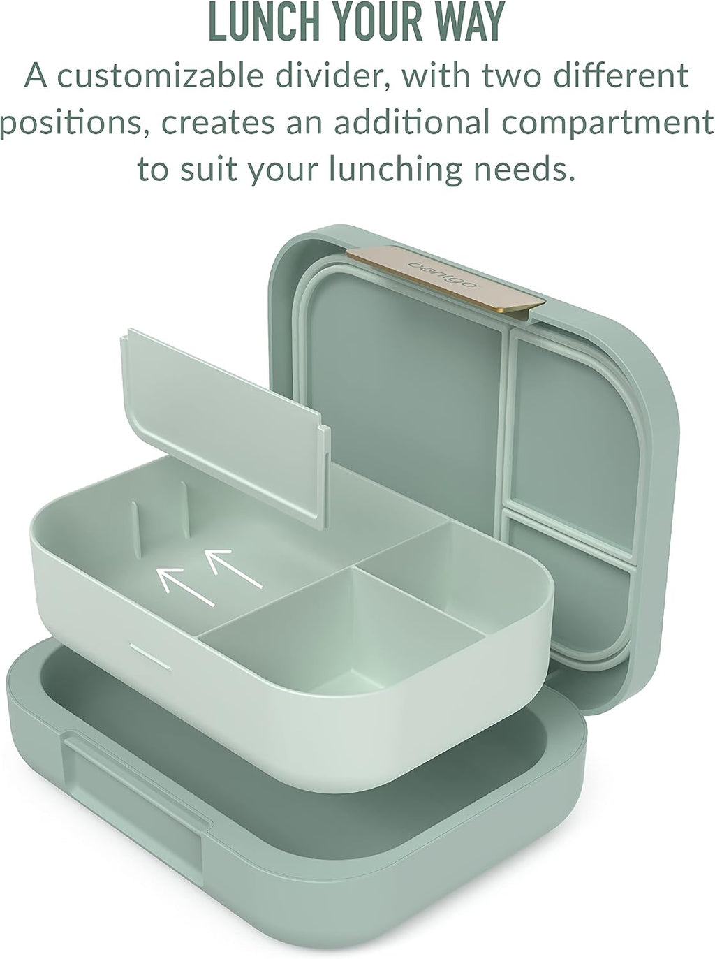 Modern Bento-Style Lunch Box Set With Reusable Snack Cup