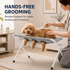 Dog Cat Bath Hammock with Foldable Grooming Stand for Pet Care