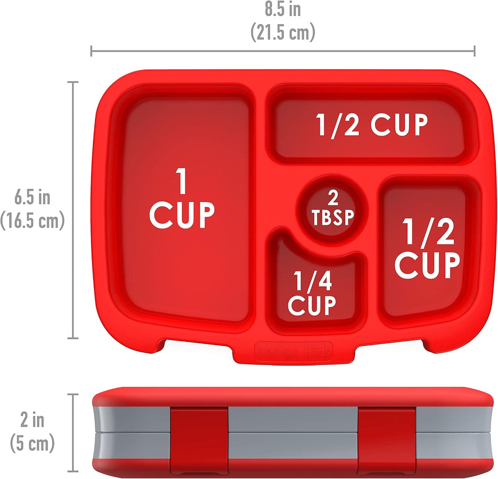 Kids Prints Lunch Box Kids Water Bottle - New & Improved