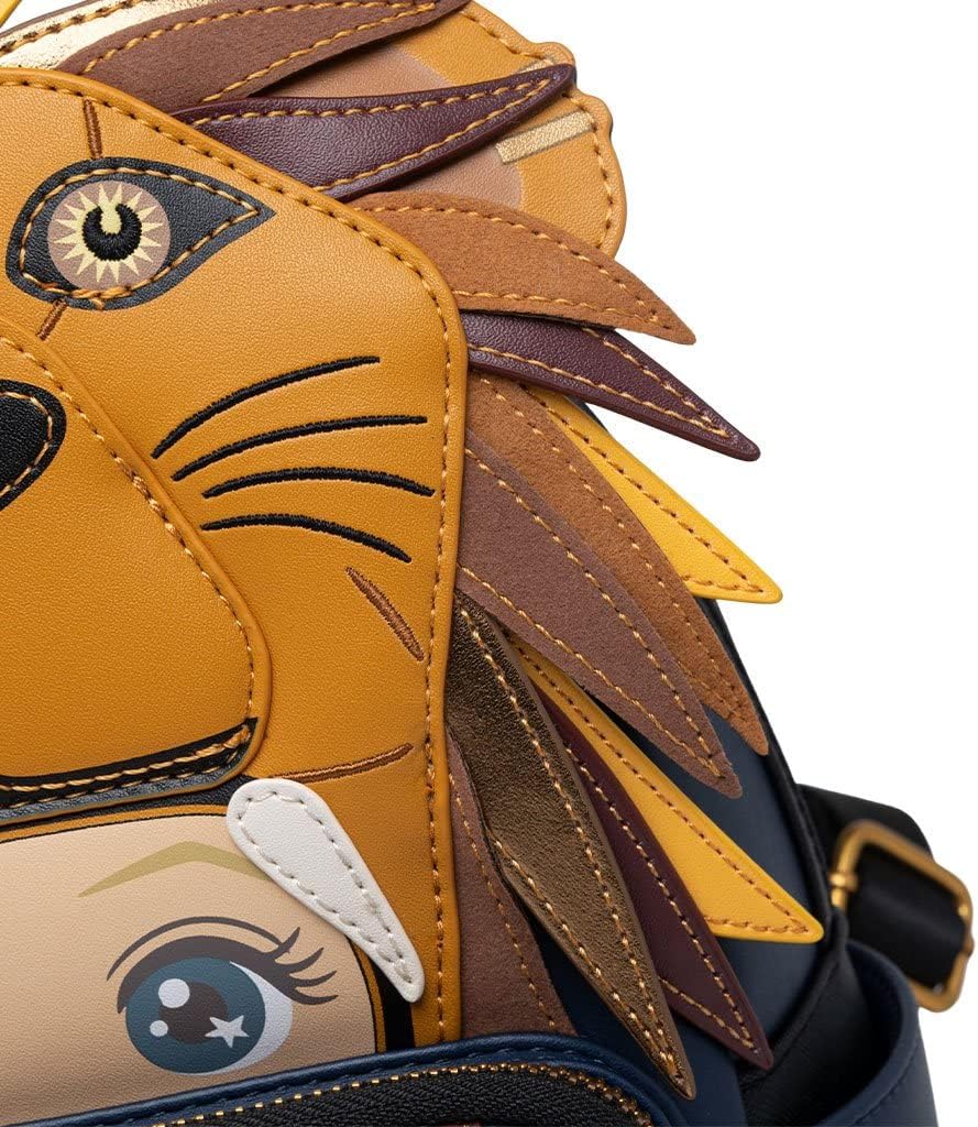 Harry Potter Luna Lovegood Lion Head Cosplay Mini Backpack