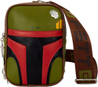 Star Wars™: Boba Fett™ - Cosplay Sling Crossbody Bag with Zipper Charm - Collectible Bags